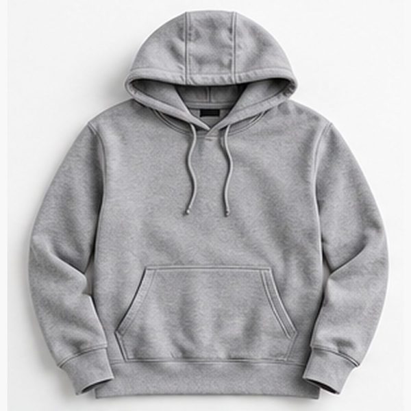 Grey Hooded Sweatshirt